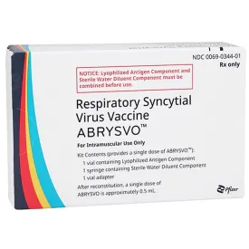 Abrysvo RSV Vaccine (Respiratory Syncytial Virus Vaccine) 0.5 mL Kit (Rx) **Refrigerated Item