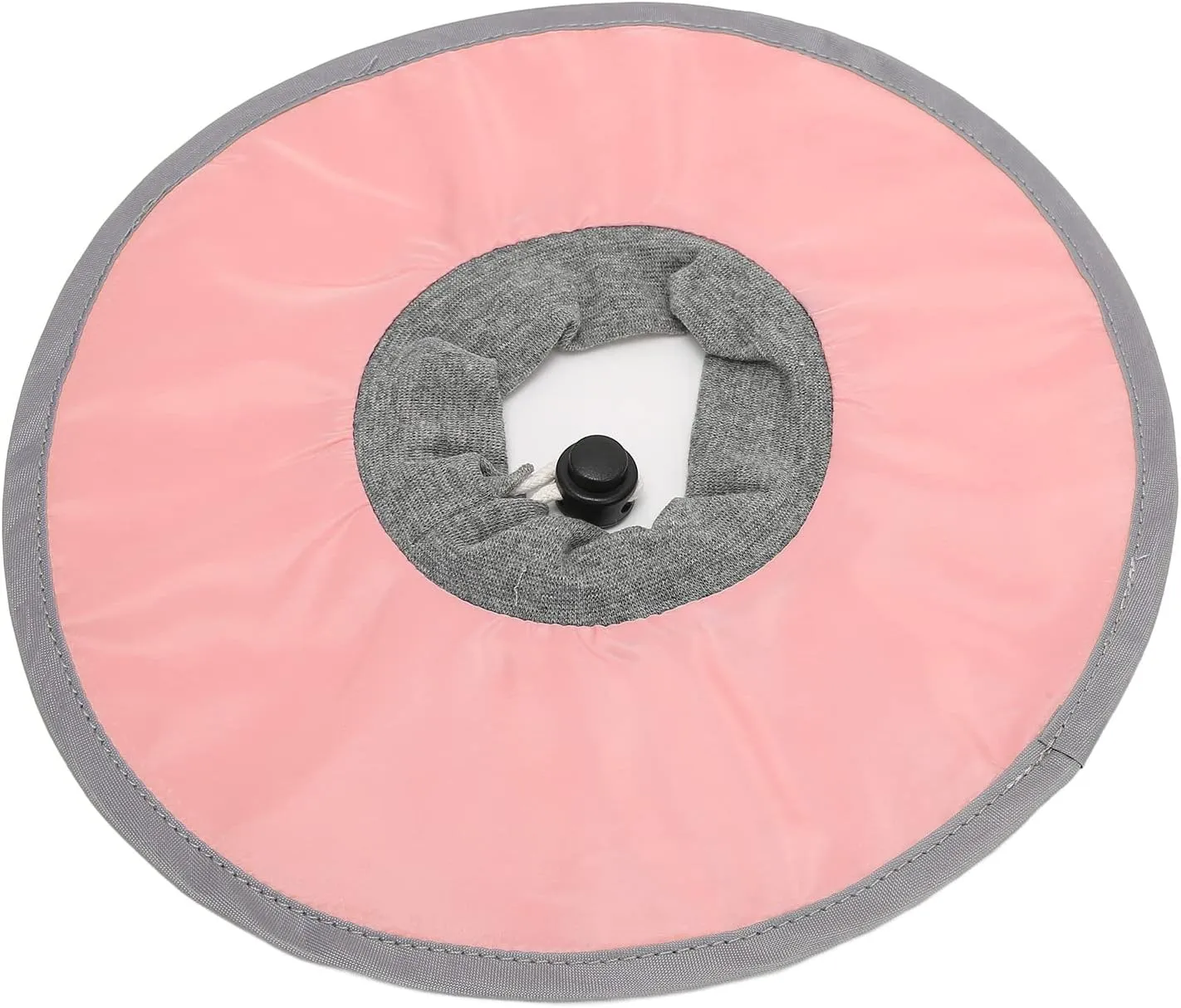 Adjustable Cat Recovery Collar, Soft Polyester Elizabethan Collar, Anti-Licking, Post-Surgery Protection, Waterproof, Easy to Clean