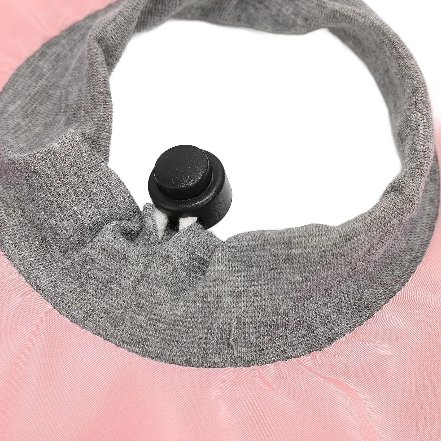 Adjustable Cat Recovery Collar, Soft Polyester Elizabethan Collar, Anti-Licking, Post-Surgery Protection, Waterproof, Easy to Clean