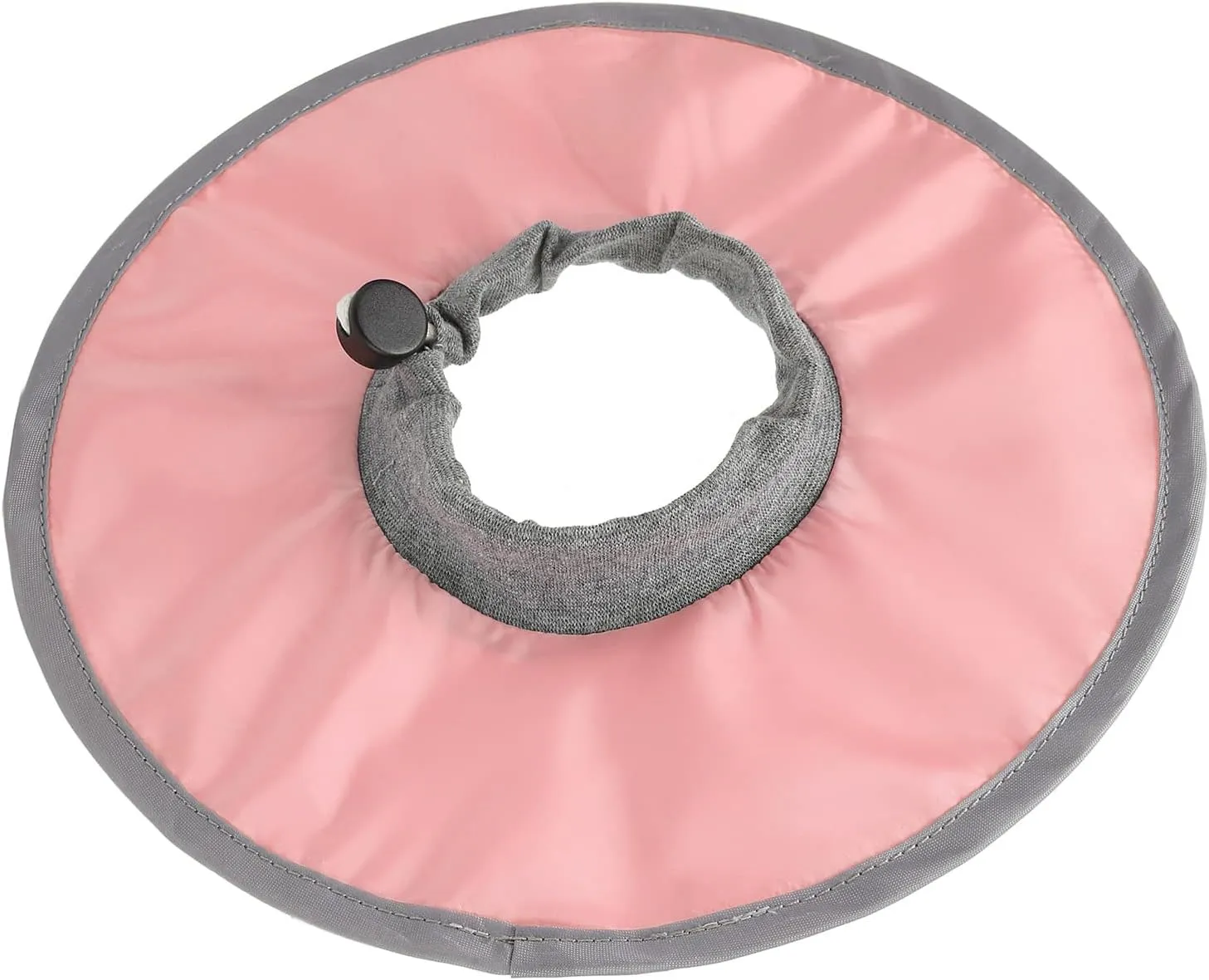Adjustable Cat Recovery Collar, Soft Polyester Elizabethan Collar, Anti-Licking, Post-Surgery Protection, Waterproof, Easy to Clean