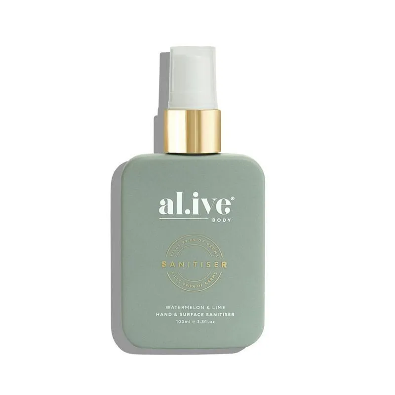Al.ive Hand & Surface Sanitiser Spray Watermelon & Lime
