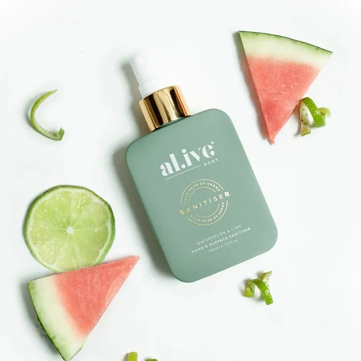 Al.ive Hand & Surface Sanitiser Spray Watermelon & Lime
