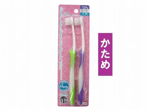 Aqua 6 Double Action Bristle Toothbrush Compact Head