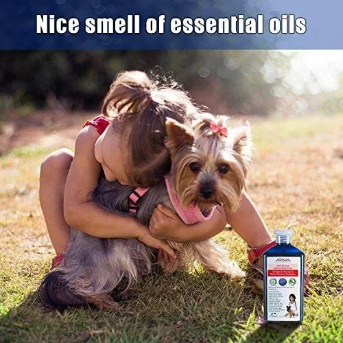 Arava Natural Medicated Dog Shampoo - Antibacterial Antifungal Anti Yeast Anti Itch Dog Shampoo - Healthy Skin & Coat - First Aid in Hot Spots Ringworm Scrapes Abrasions & Dermatologic Infections