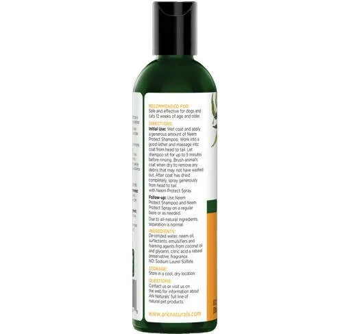 Ark Naturals Neem Protect Shampoo For Cats & Dogs