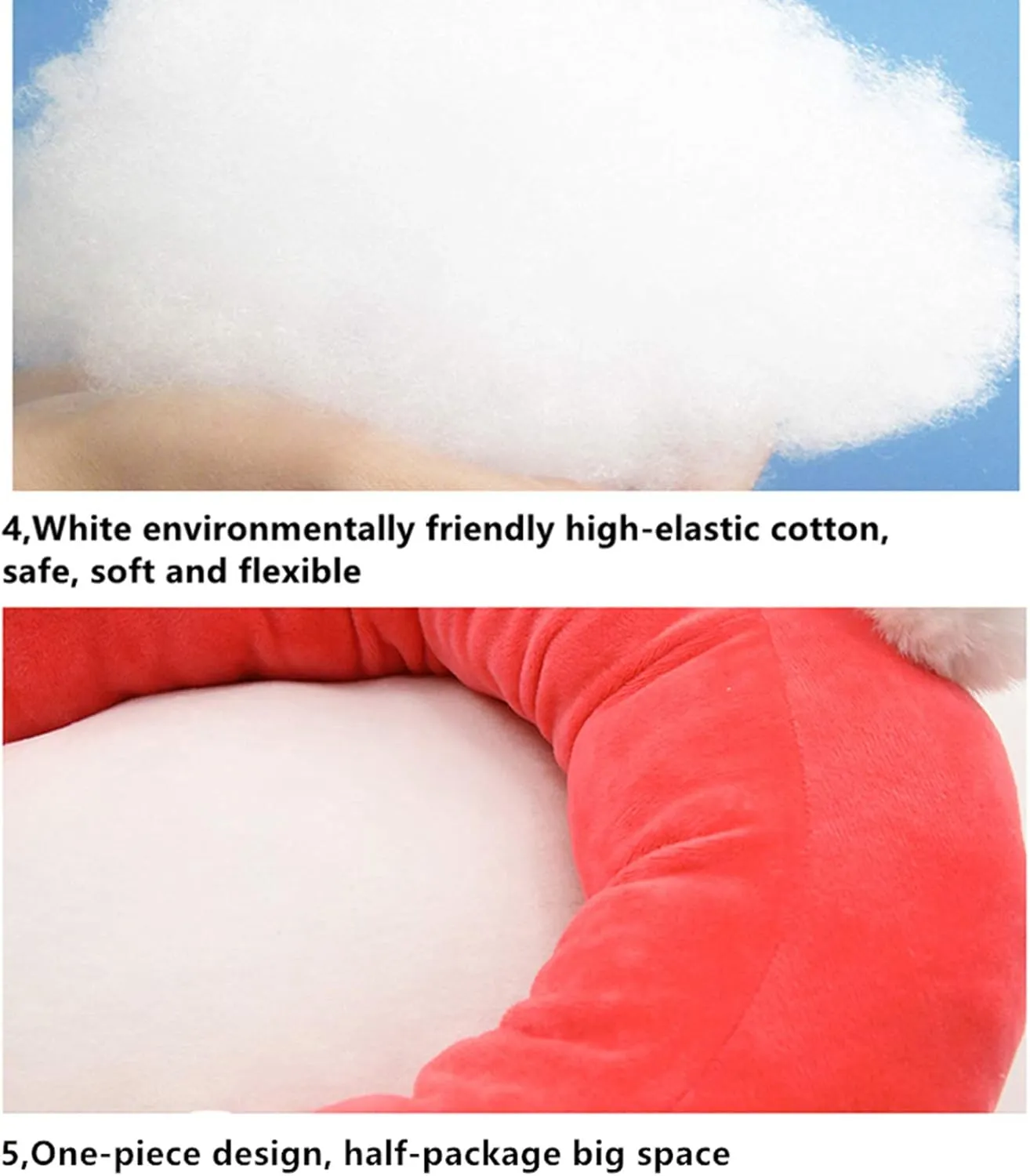 Cat Bed Dog Bed Plush Flamingo Pet Bed Soft Warm for Sleep Pet Cushion Winter Plush Calming Dog Bed,Self Warming Puppy Bed for Small Medium Pet Dogs Cats