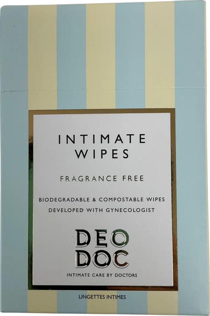 DecDoc Intimate Wipes 10 wipes