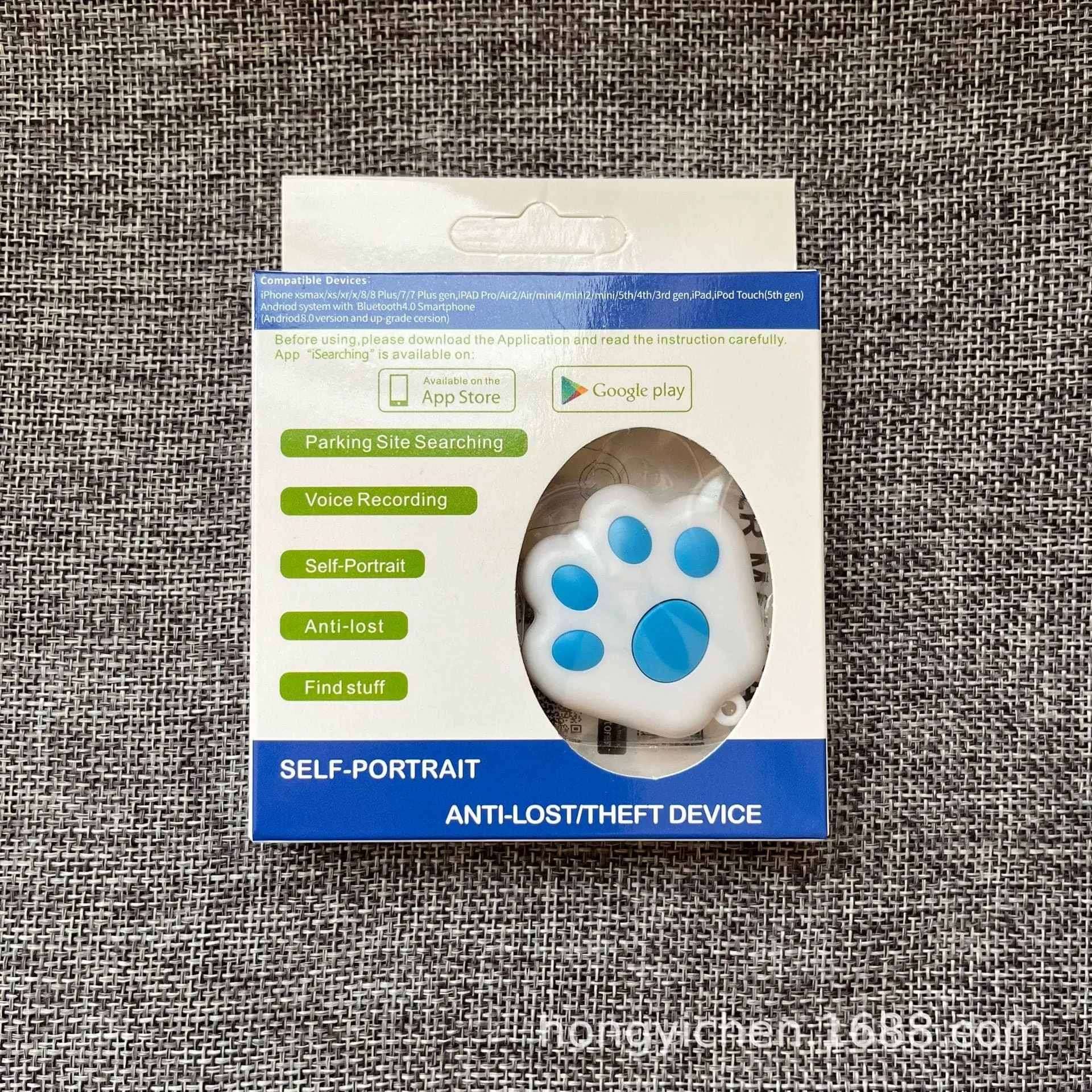 Dog Paw Bluetooth Anti-Lost Device Locator: Precision, Versatility, and Peace of Mind for Pet Owners
