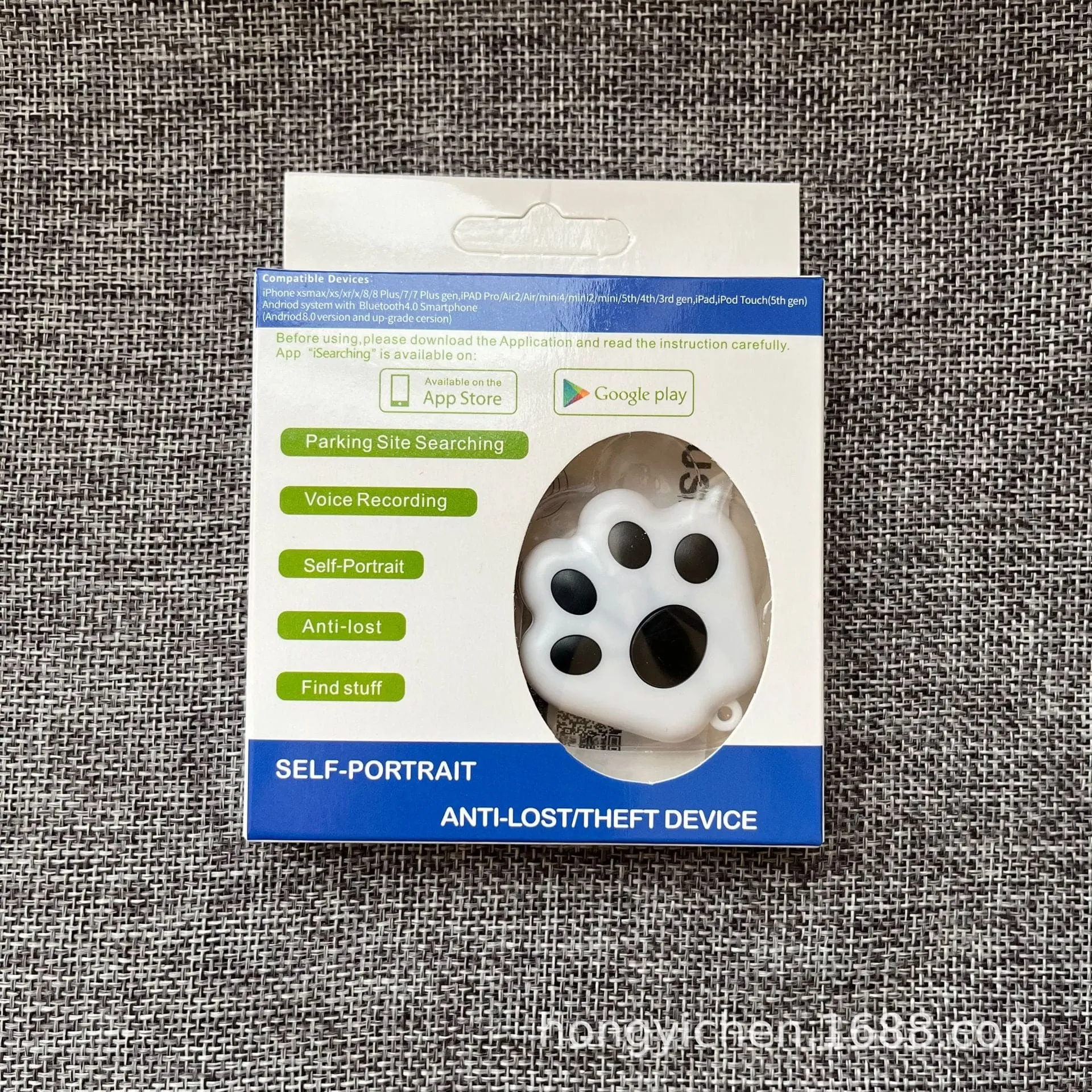 Dog Paw Bluetooth Anti-Lost Device Locator: Precision, Versatility, and Peace of Mind for Pet Owners