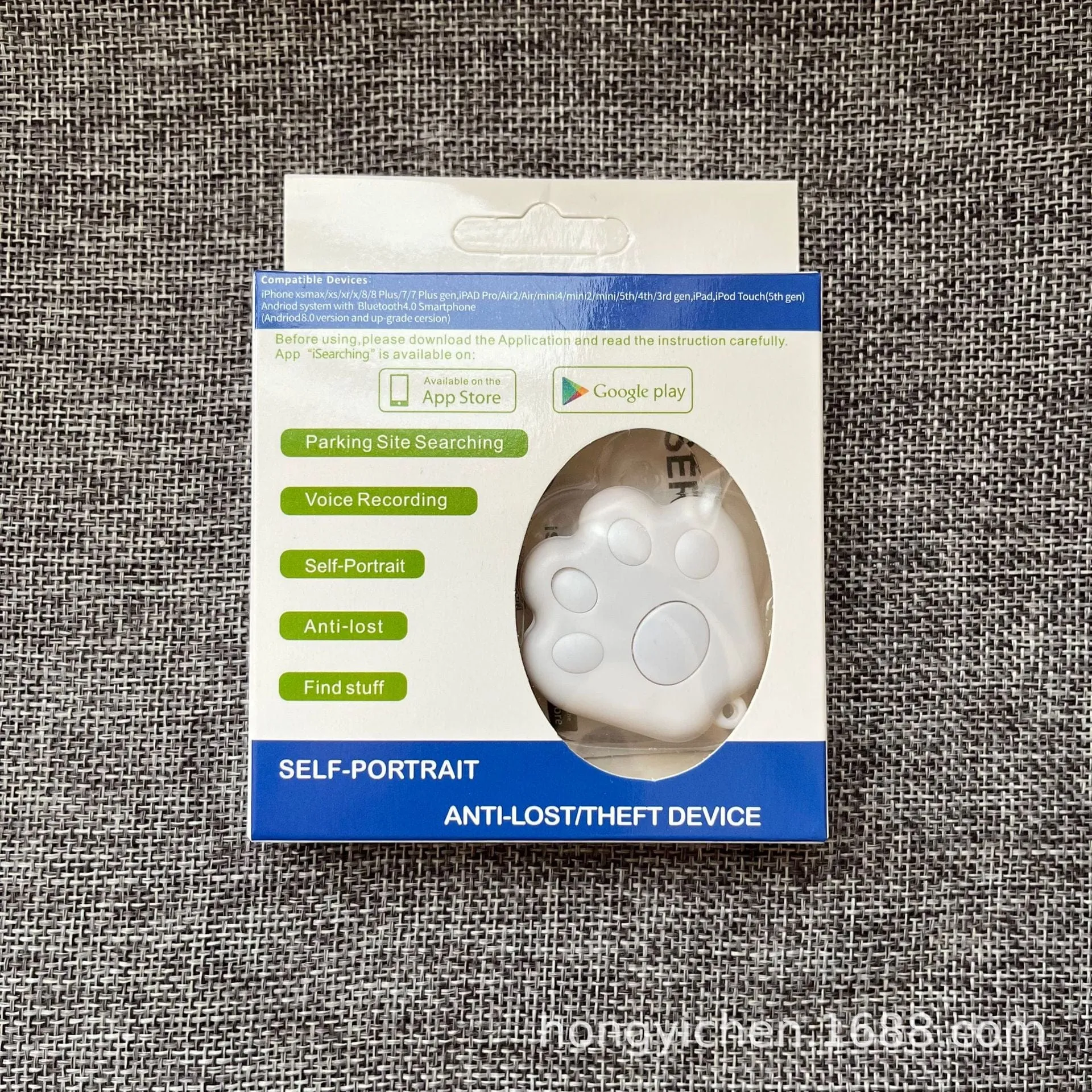 Dog Paw Bluetooth Anti-Lost Device Locator: Precision, Versatility, and Peace of Mind for Pet Owners