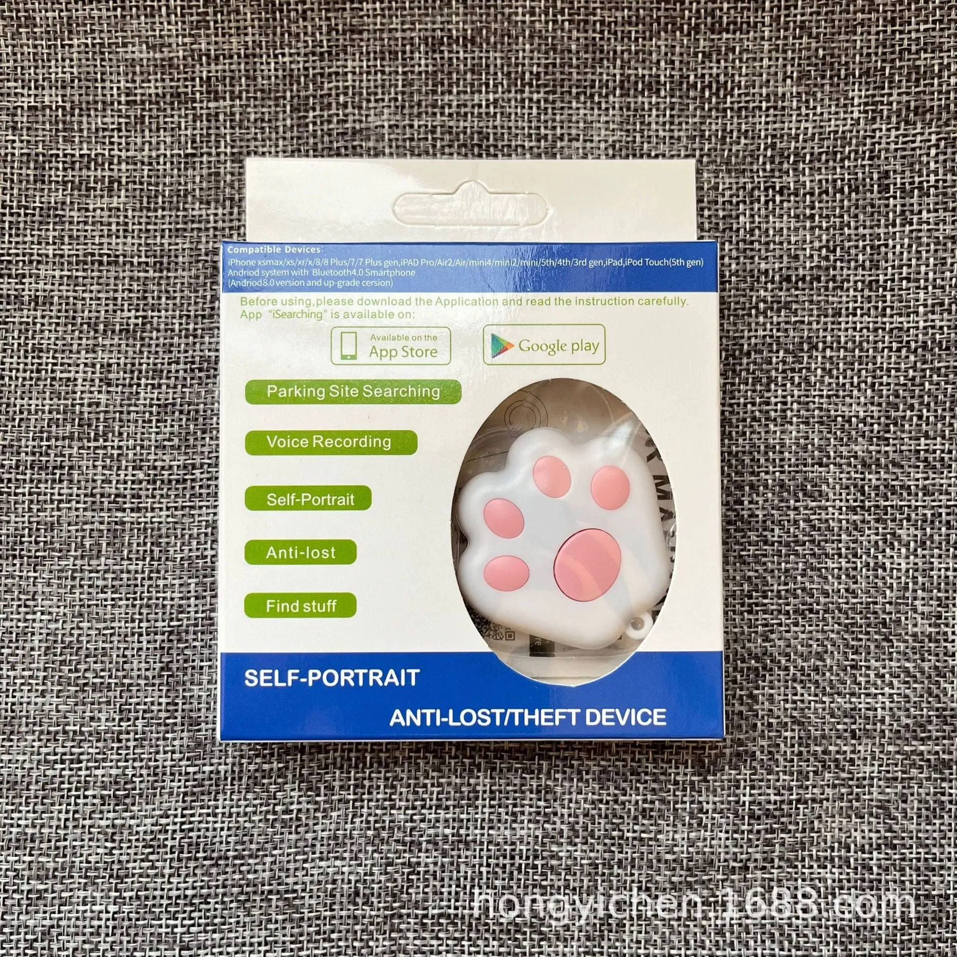 Dog Paw Bluetooth Anti-Lost Device Locator: Precision, Versatility, and Peace of Mind for Pet Owners