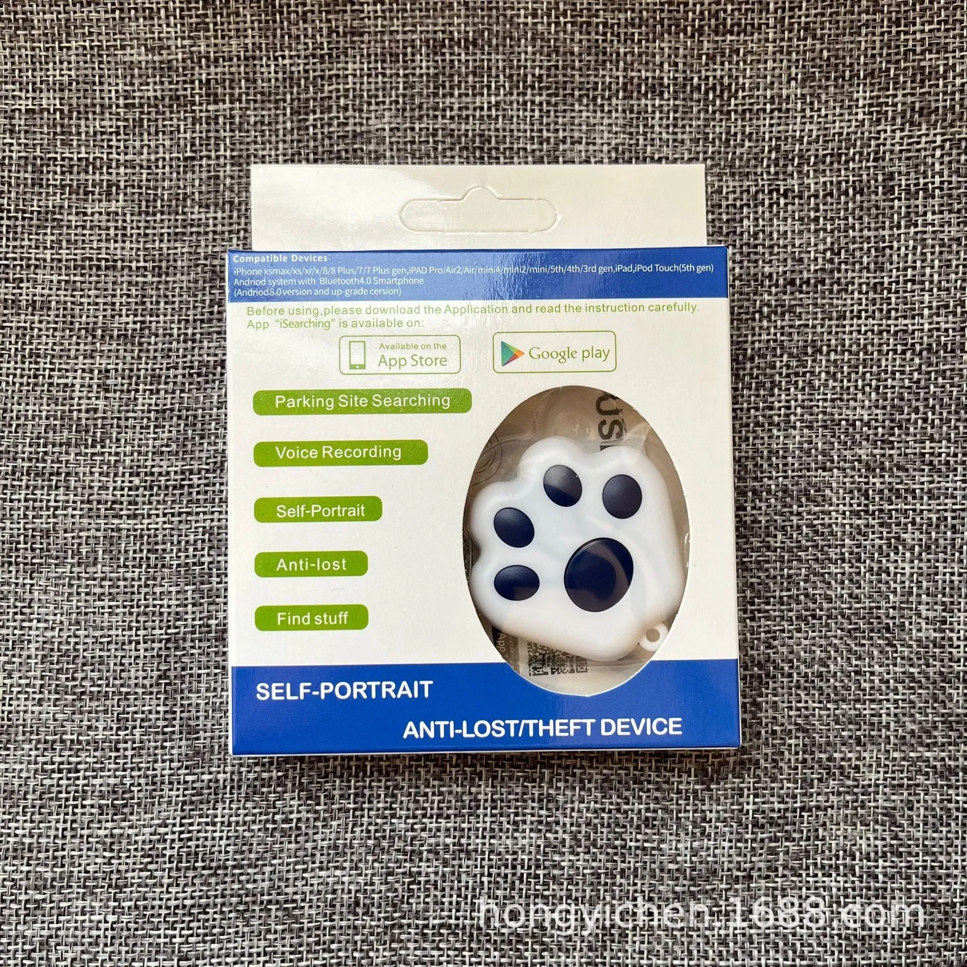 Dog Paw Bluetooth Anti-Lost Device Locator: Precision, Versatility, and Peace of Mind for Pet Owners