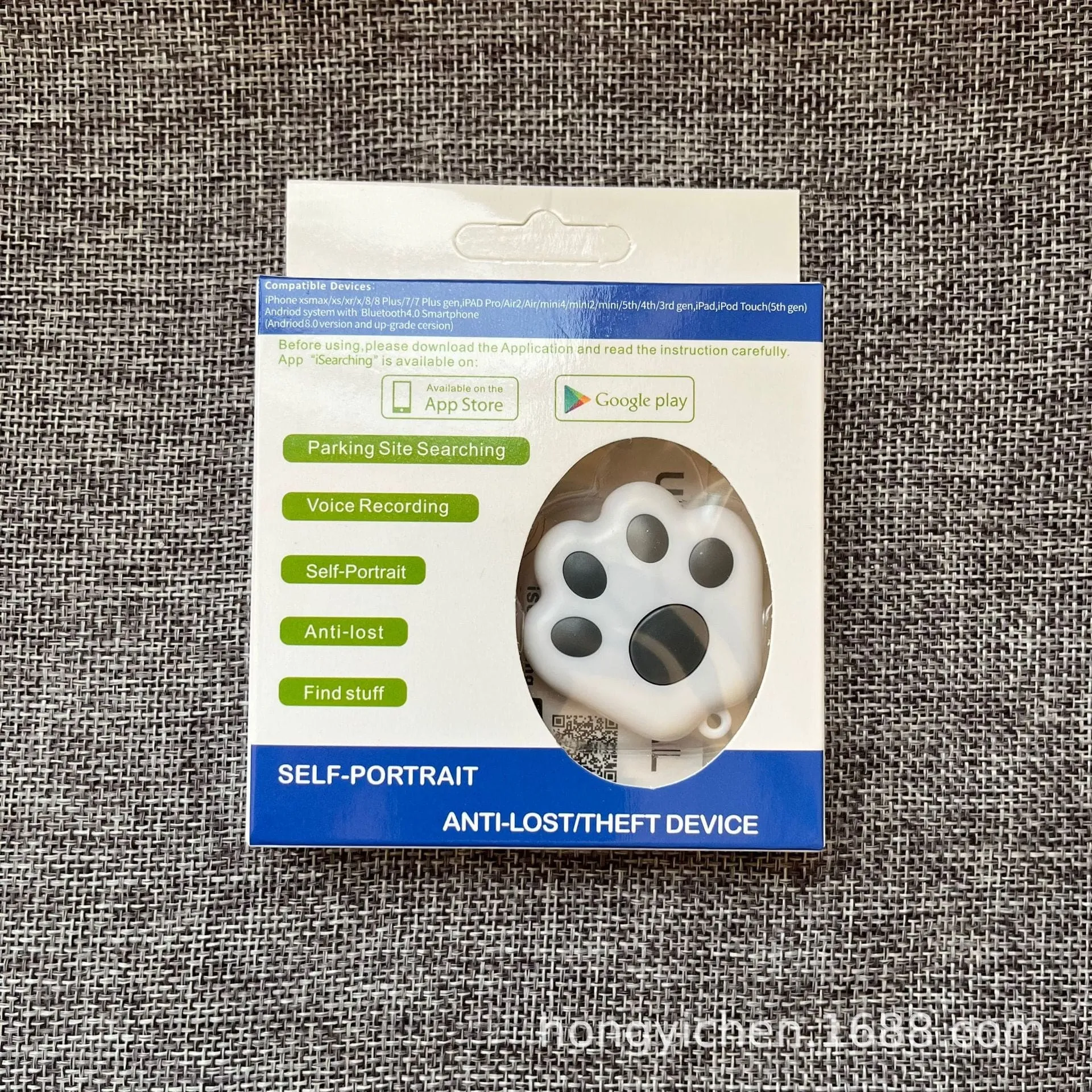 Dog Paw Bluetooth Anti-Lost Device Locator: Precision, Versatility, and Peace of Mind for Pet Owners