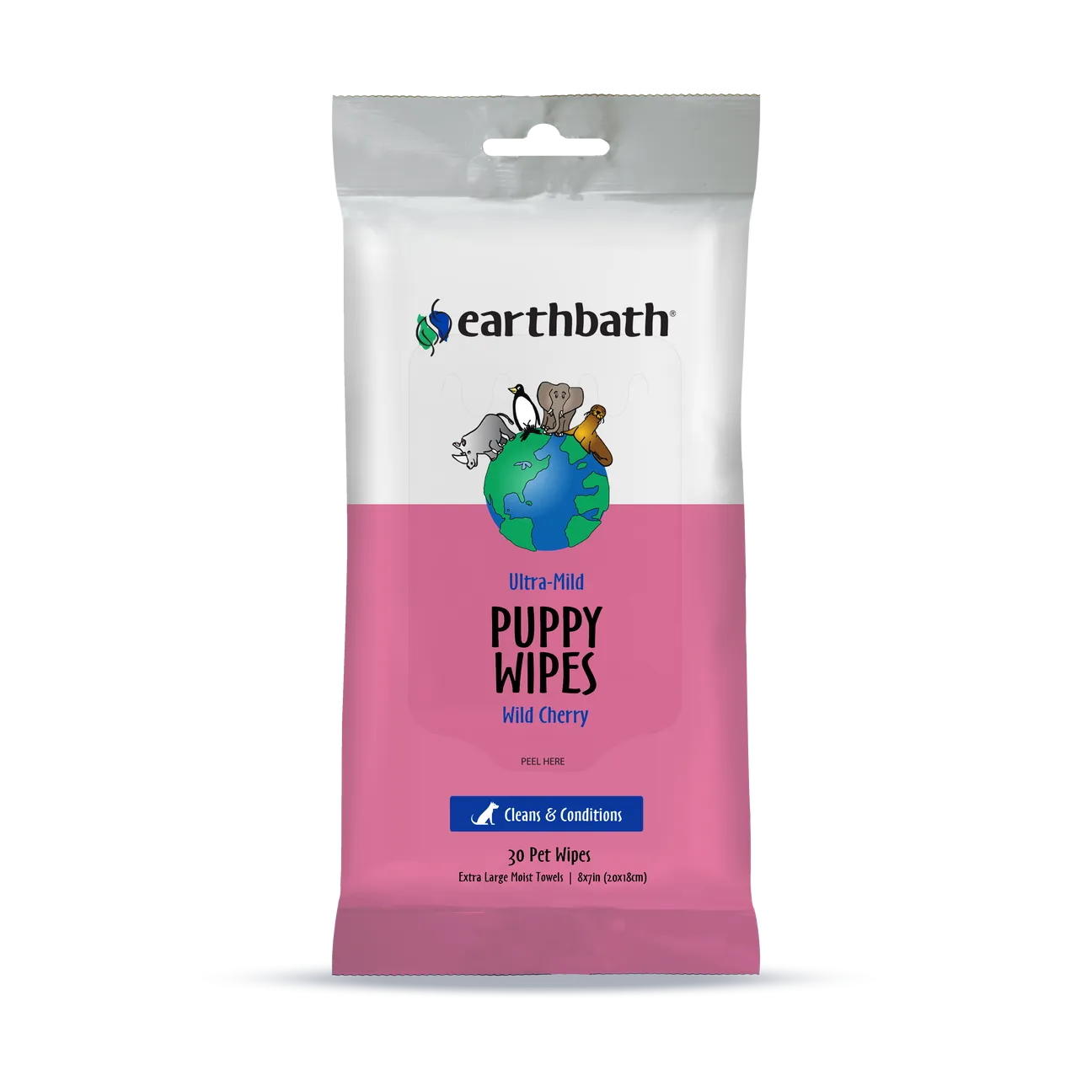 Earthbath Ultra Mild Puppy Wipes - 30 count