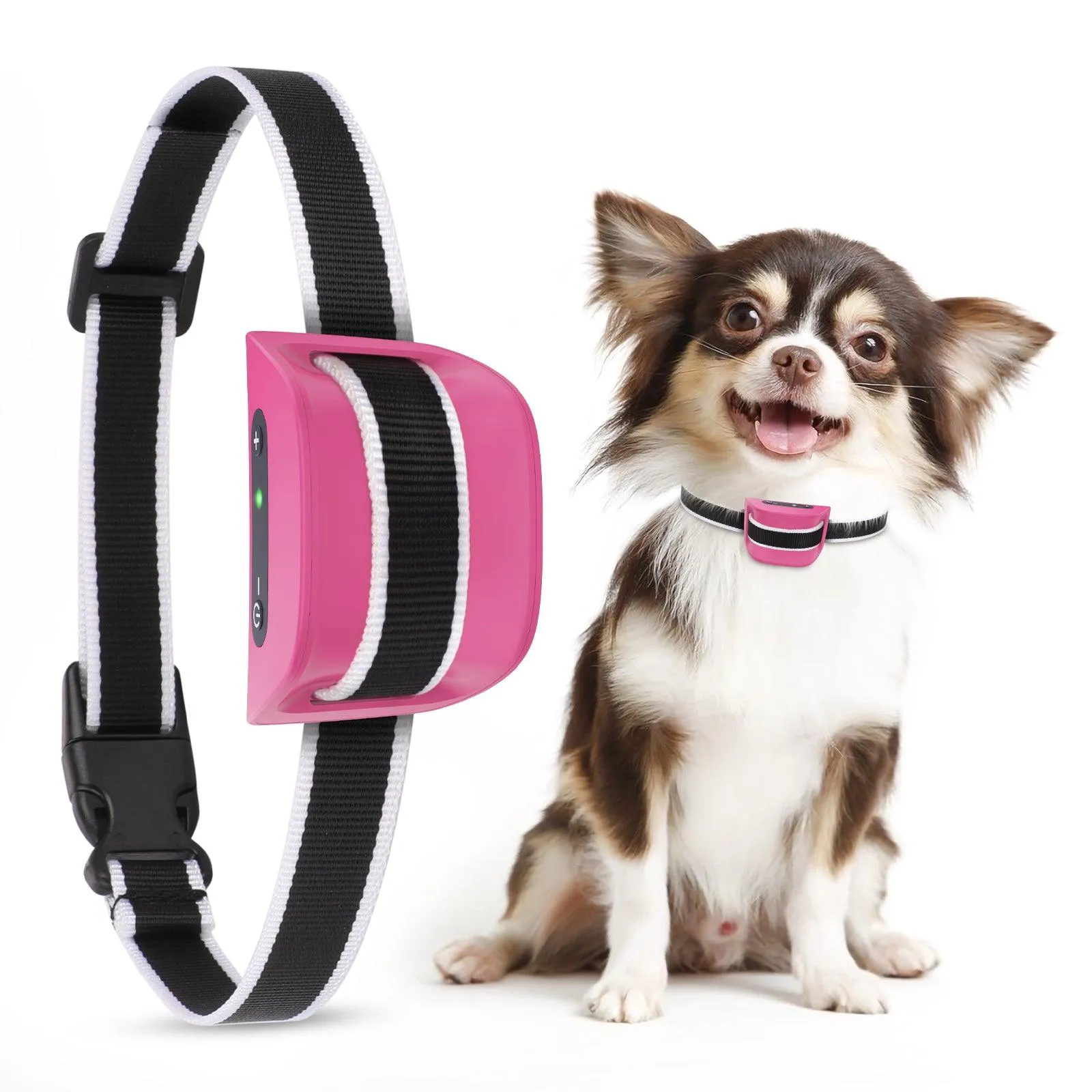 MASBRILL Multifunctional Small Dog Bark Collar-DC651