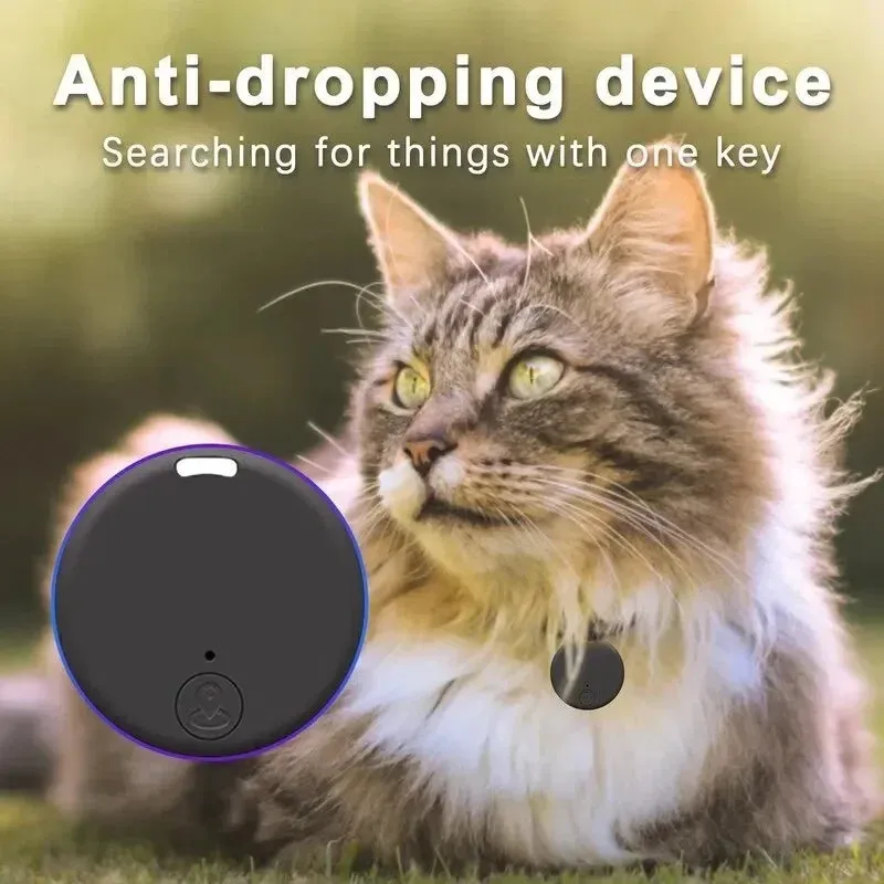 Mini GPS Tracker - Bluetooth 5.0 Anti-Lost Device for Pets, Kids & Bags