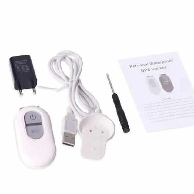 Mini Waterproof GSM GPS Tracker For child Pets Vehicle with Personal SOS