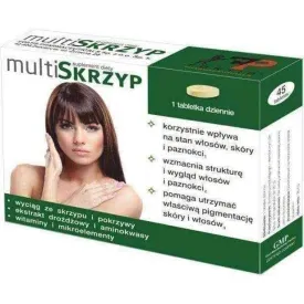 MULTISKRZYP x 45 tablets, hair vitamins, vitamins for hair