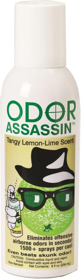 Odor Control Spray, LEMON & LIME scent, Pack of 3