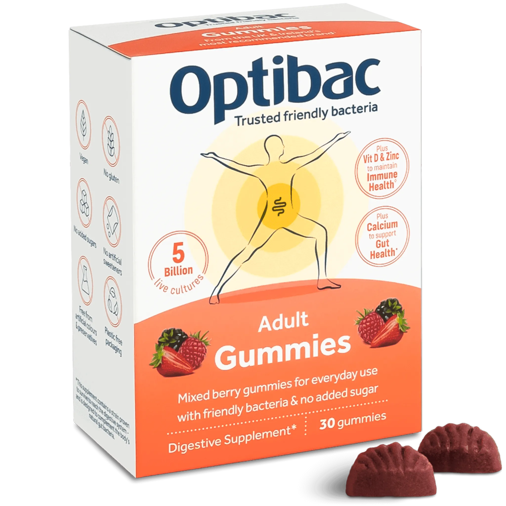 OptiBac Adult Gummies 30