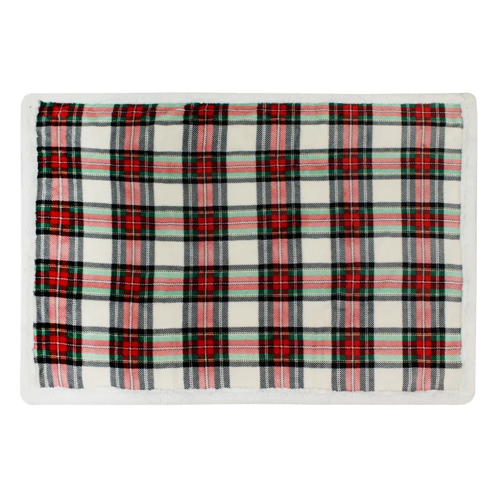 Pawpourri Plaid Xmas Blanket for Dogs