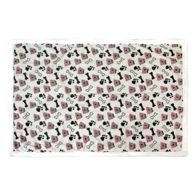 Pawpourri Printed Bone Blanket for Dogs and Cats