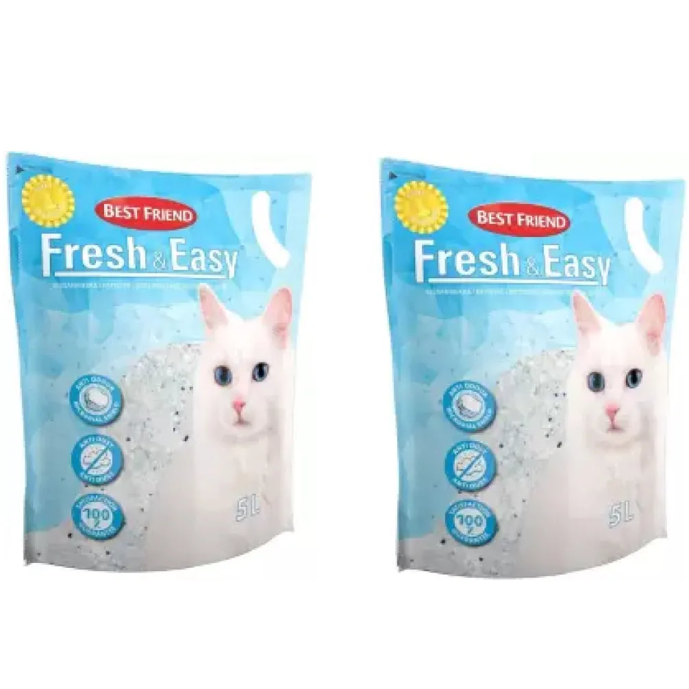 Petcrux Best Friend Unscented Fresh & Easy Silica Cat Litter