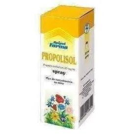 PROPOLISOL PROPOLIS SPRAY 25mg / 1ml 20ml Anti Fungal Candida herpes skin infections