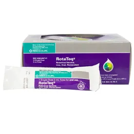 RotaTeq Rotavirus Vaccine Live, Oral Pentavalent Solution 2 mL (RX) **Refrigeration Required