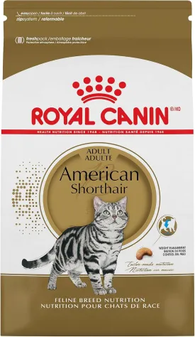 Royal Canin American Shorthair Breed Adult Dry Cat Food, 5.5 lb.