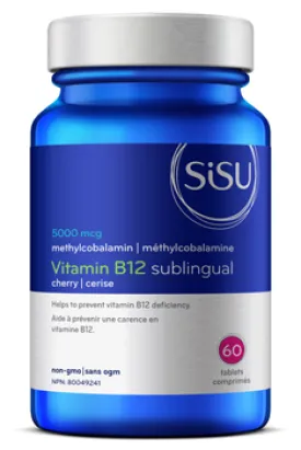 Sisu B12 Sublingual 5000 mcg (60 Tab)