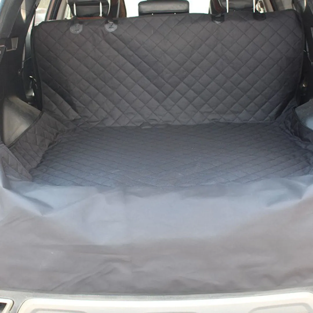 SOGA Premium Car Trunk Pet Mat Cargo Liner Waterproof Seat Cover Protector Hammock Non Slip Pet Travel Essentials