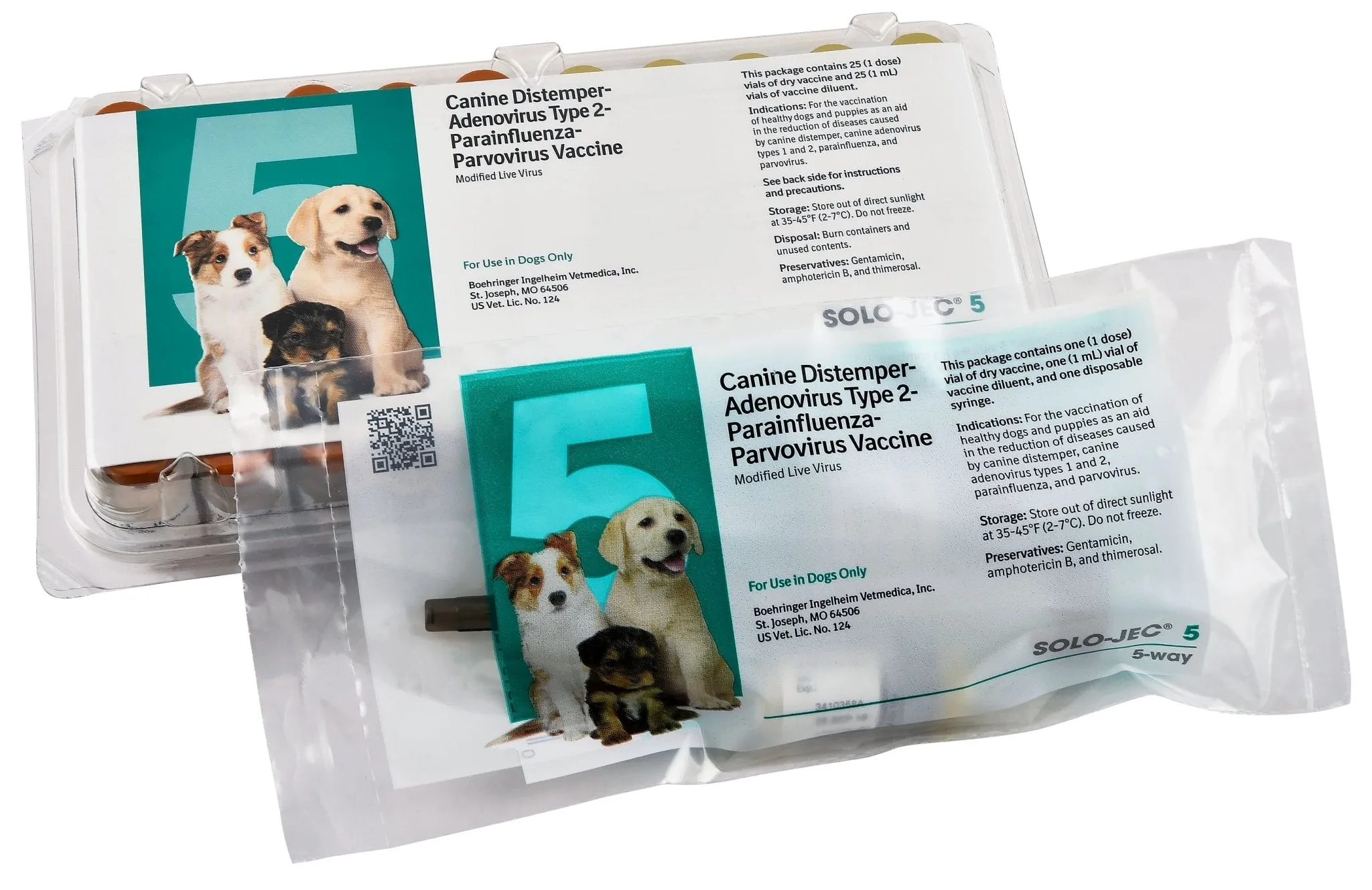 Solo-Jec 5 (5 Way Dog Vaccine)