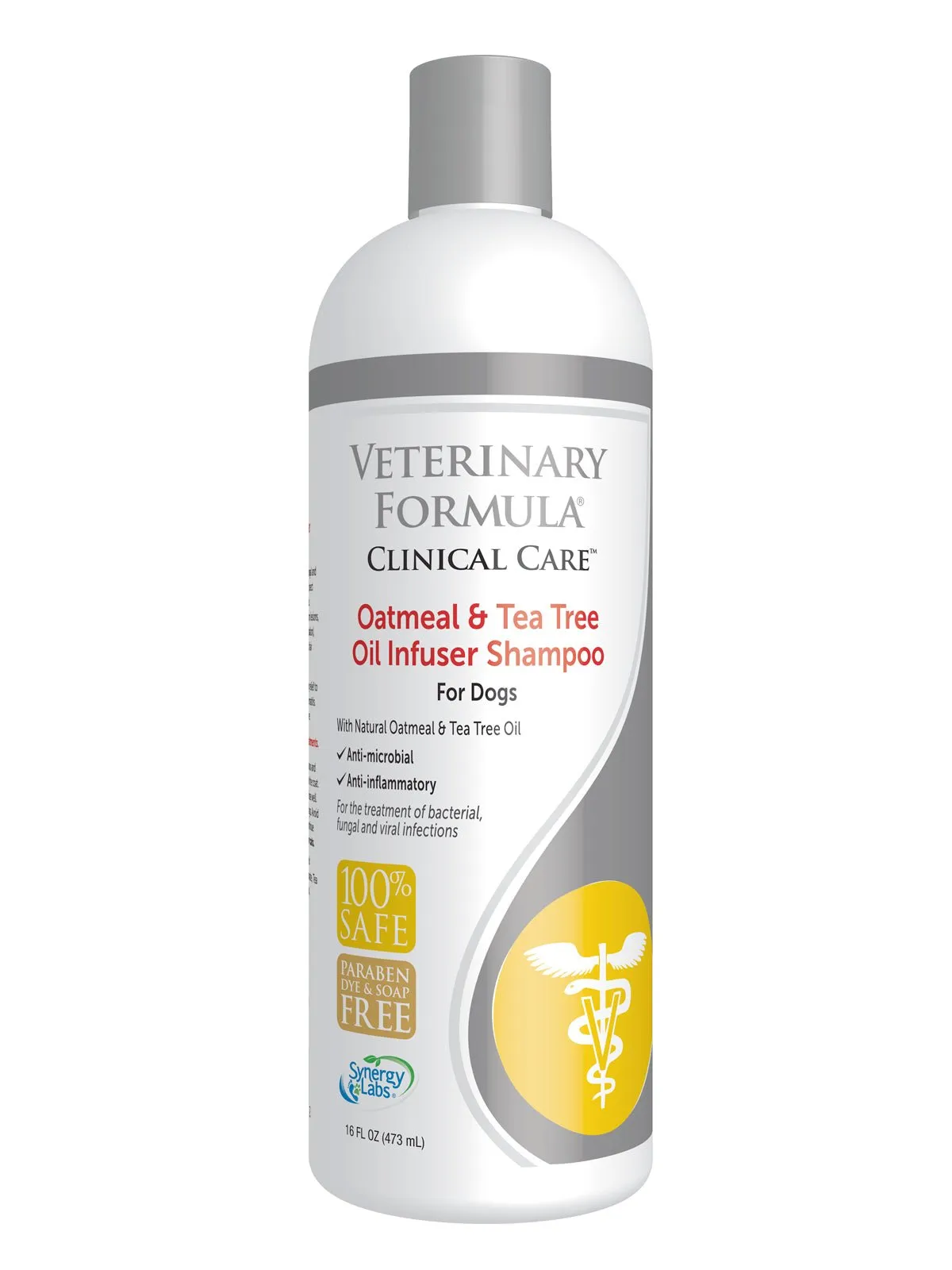 Synergy Veterinary Formula - Oatmeal & Tea Tree Oil Infuser Shampoo for Dogs 16 oz