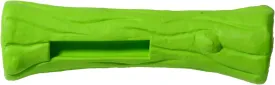 Treat Dispensing Dog Chew Toy for Aggressive Chewers, Teeth Cleaning Rubber Dog Toy Breeds, Durable Green Trunk Interactive Dog Toy