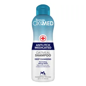 TROPICLEAN OXYMED Anti-Itch Medicated Oatmeal Shampoo