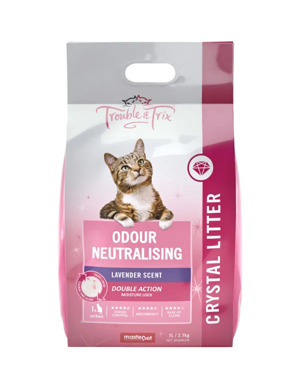 Trouble & Trix Angel Crystal Litter - Lavender  (7L)