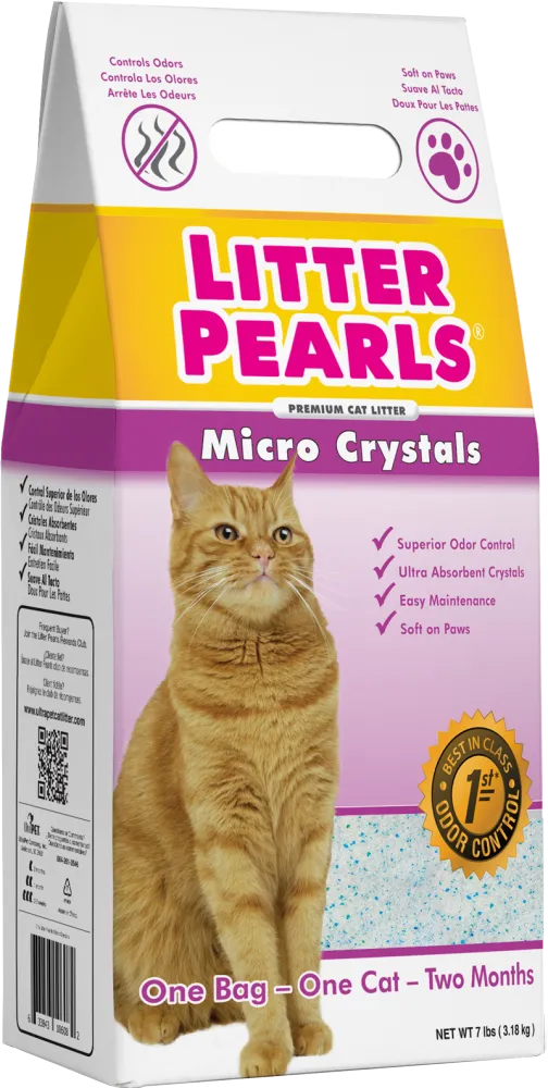 Ultra Pet Litter Pearls Micro Crystal Cat Litter