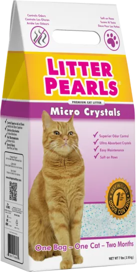 Ultra Pet Litter Pearls Micro Crystal Cat Litter